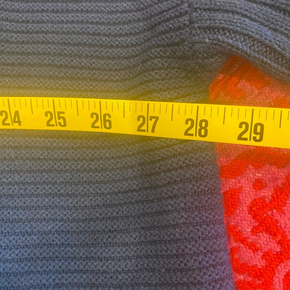 Poetry Blue organic wool/cotton cardigan size 18 - Picture 7 of 7